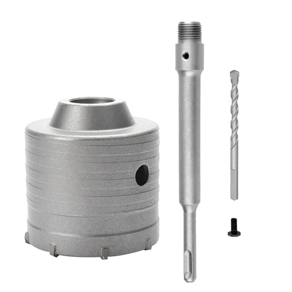 SDS Plus Hammer Drills Wall Hole Saw Drill Bit Set Cutter Tools,70mm