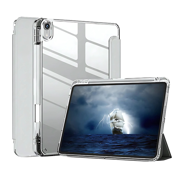 Shockproof Flip Case Cover Compatible with Apple iPad Mini 7 (2024)
