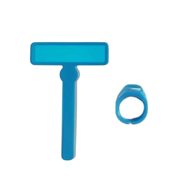 Manual Page Marker &amp; Highlighter For Reading Support - Blue