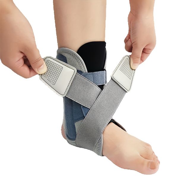 FlexiSupport Breathable Brace with Adjustable Hook-and-Loop Closure, Nylon