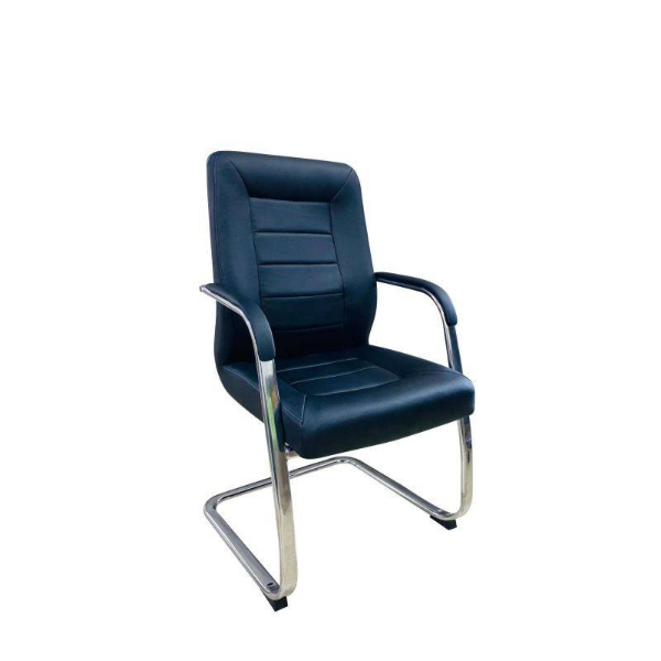 Black Leather Visitors Office Chair Shop Today. Get it Tomorrow