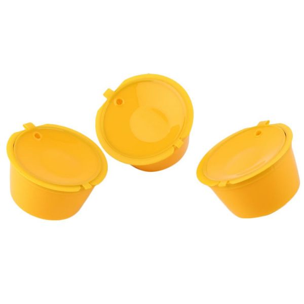 3 Piece Set - Refillable Coffee Pods worxwith Dolce Gusto Machines