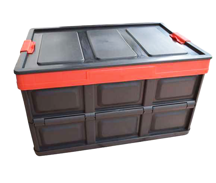 Heavy Duty Collapsible Storage Box/Organizer with Insulated Cooler Bag