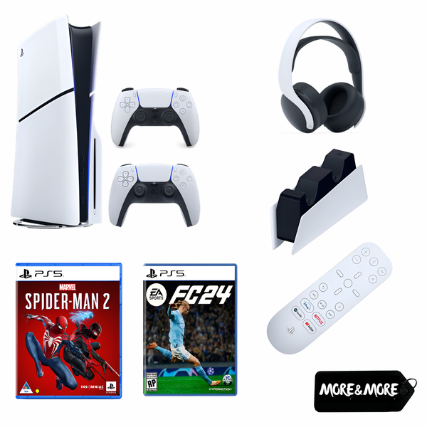 Limited Edition PlayStation 5 Slimline Ultimate Gaming Bundle + Keyring