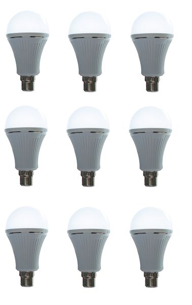 HDS - EJC Emergency Rechargeable LED Light Bulb 20W - Clip on - 3 Pack