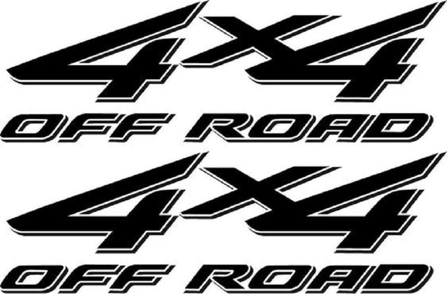 Decorative 4x4 Sticker: Off Road | Shop Today. Get it Tomorrow ...