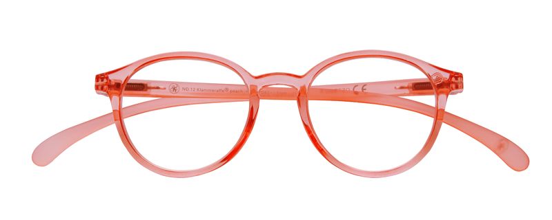 Klammeraffe Reading Glasses - No. 12 Peach Range