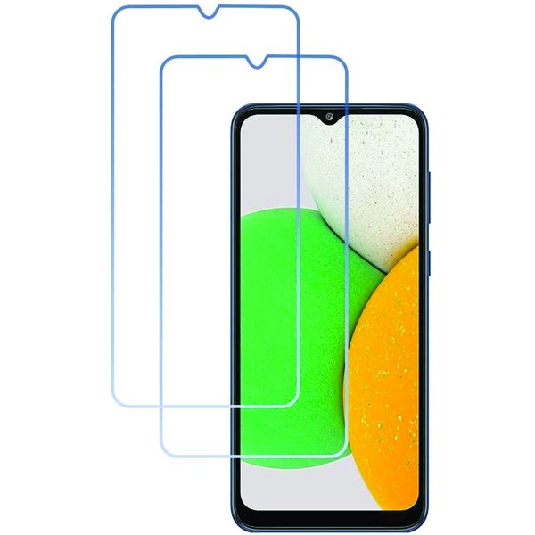 Galaxy A03 Core Screen Protector Guard Tempered Glass Pack of 2