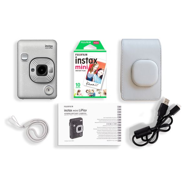 Instax Mini LiPlay Camera Kit (Camera + Case + Film)