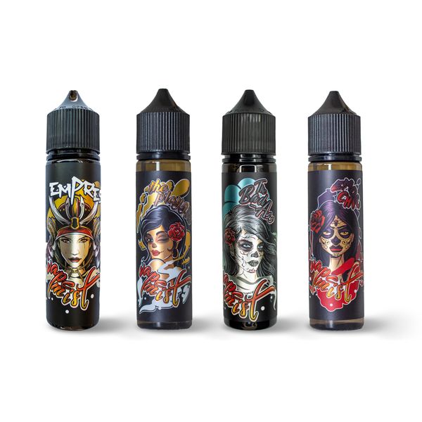 Vape Mist 9mg 4-Pack Dessert Vape Juice Pack - Mixed Sweet E-Liquid Flavour