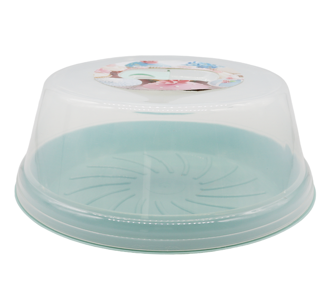 Oval Shape Cake Carrier Holder With Handles