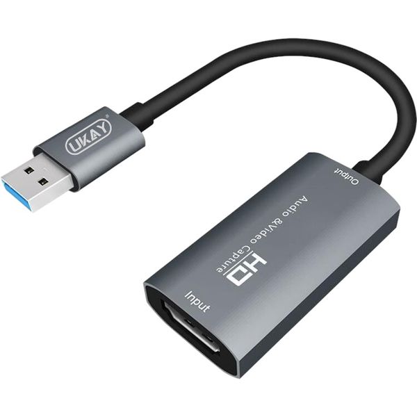 UKAY HDMI to USB 3.0 Audio Video Capture Card Adapter