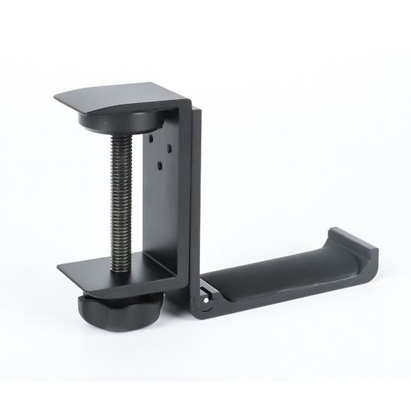 Aluminum Headphone Stand Hanger Foldable Desk Headset Holder Clamp Hook