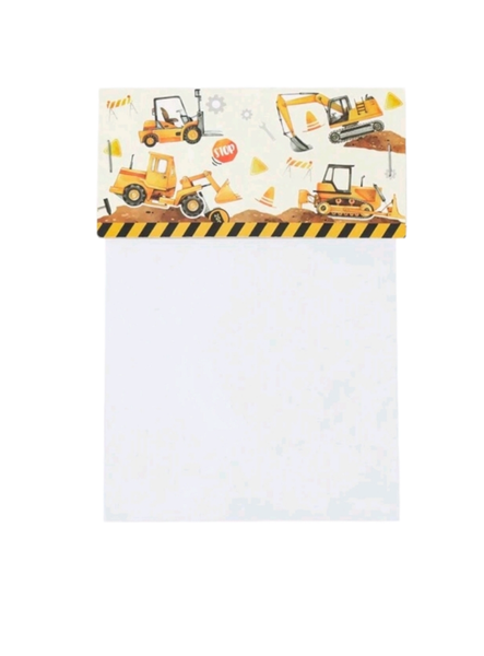 DIY Party Favor Bags - Excavators (Set of 10)