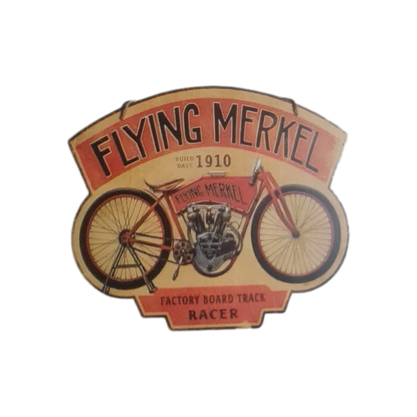 Flying Merkel Contour Cut Wall Art