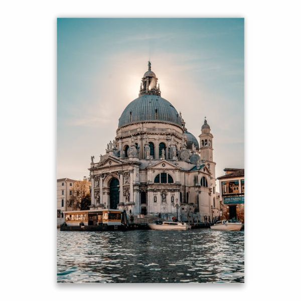 Basilica In Venice Poster - A1