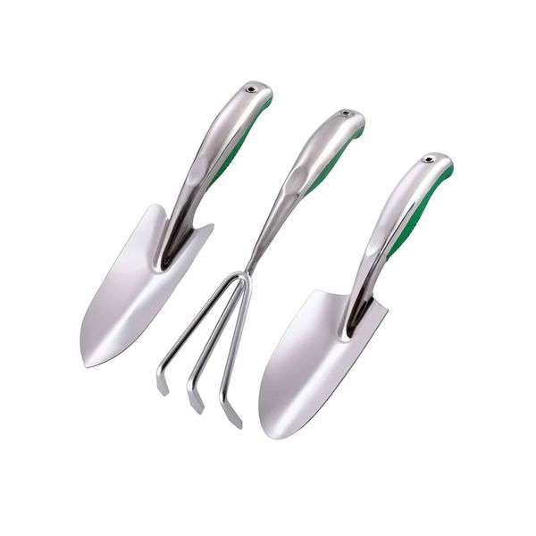 3 Piece Stainless Steel Heavy Duty Gardening Kit