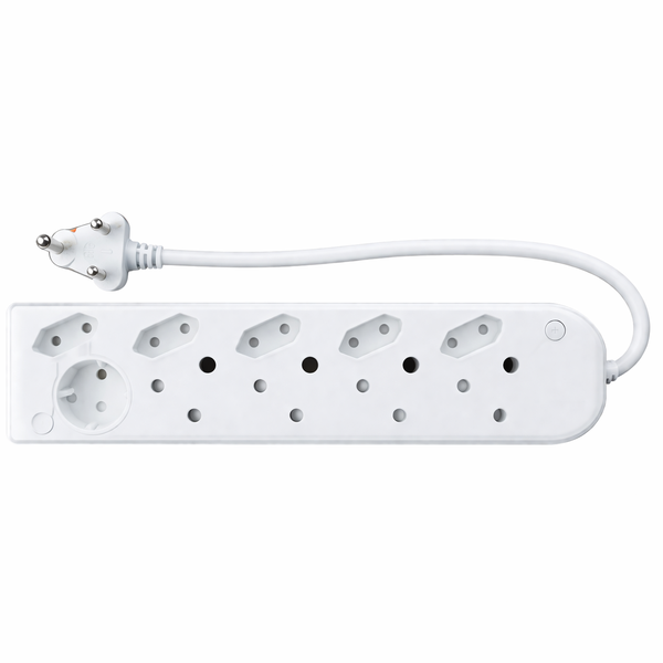 Electrosense 10 Way Multiplug P Range - 16A Surge Protected Power Strip