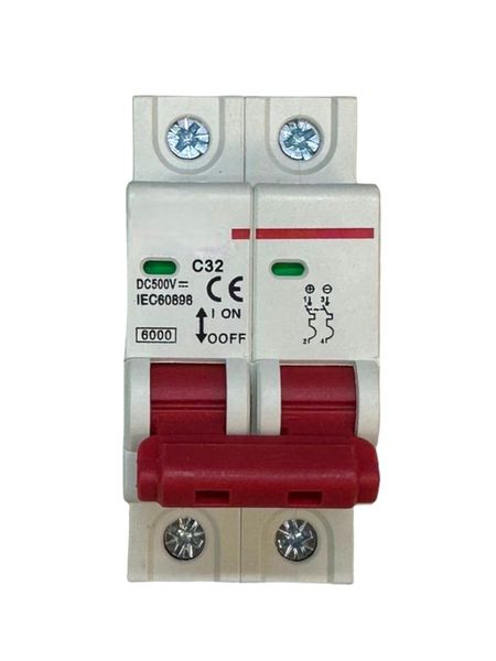 DC 32A 2P Circuit Breaker-MRUL