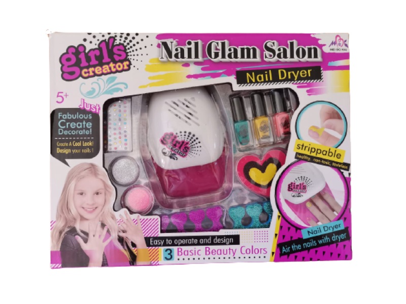 Girls Creator Nail Glam Salon Set