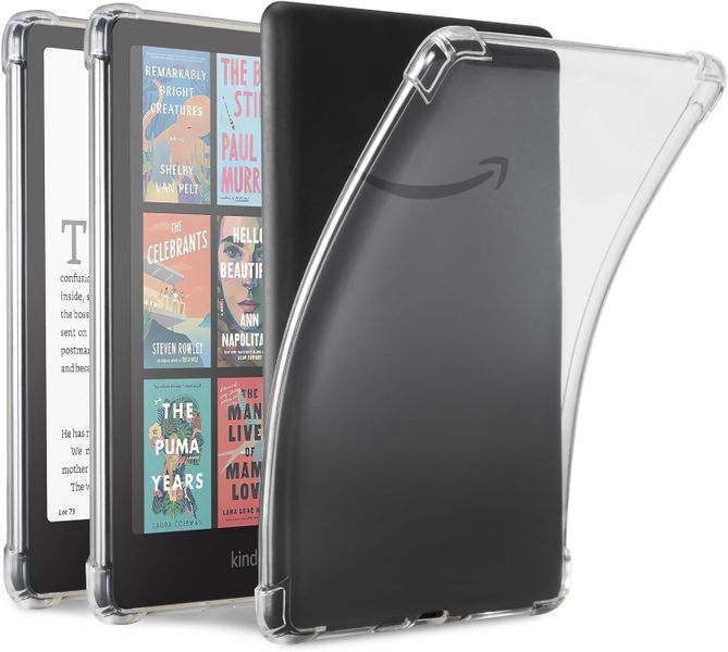 CAWA Transparent Back Cover for Kindle Paperwhite 7" (Gen 12 - 2024)