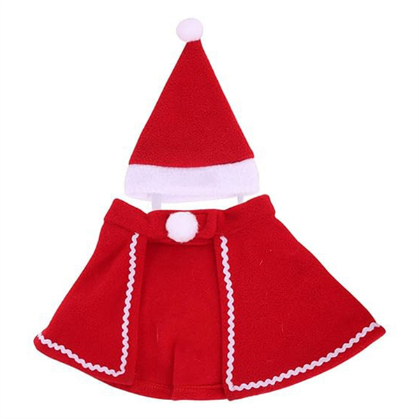 Holiday Puppy Cloak Pet Cloak Holiday Pet Cape Christmas Pet Costume