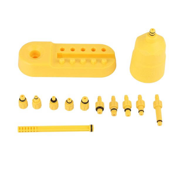 Bike Disc Brake Bleed Kit with Nylon Joints