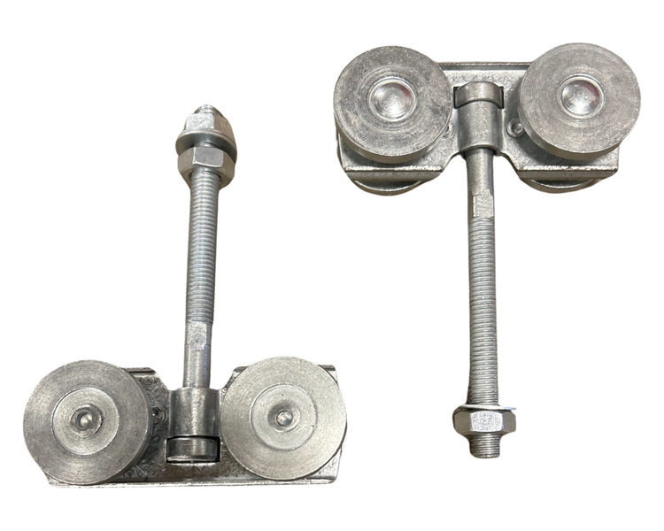 Top-Hung Hangers Max 200kg Per Pair Adjustable For Steel Sliding Doors