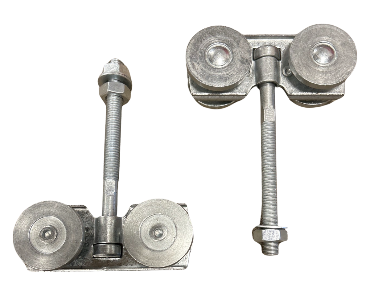 Top-Hung Hangers Max 200kg Per Pair Adjustable For Steel Sliding Doors