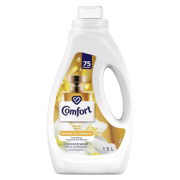 Comfort Jasmine &amp; Cashmere Concentrated Laundry Fabric Softener 1.5L