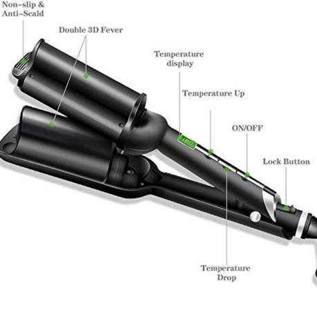 Big wave crimping outlet iron