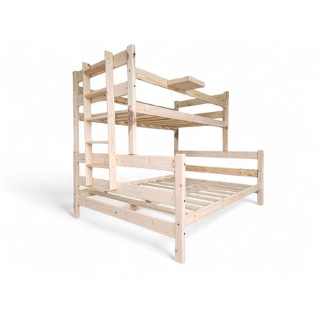 Solid Pine Tri Bunk Shop Today. Get it Tomorrow takealot