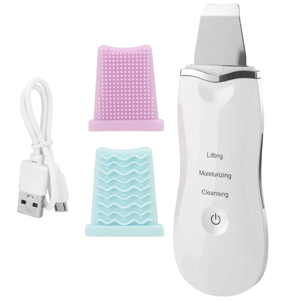 3-In1 Deep Vibration Blackhead Removing Facial Cleanser - White