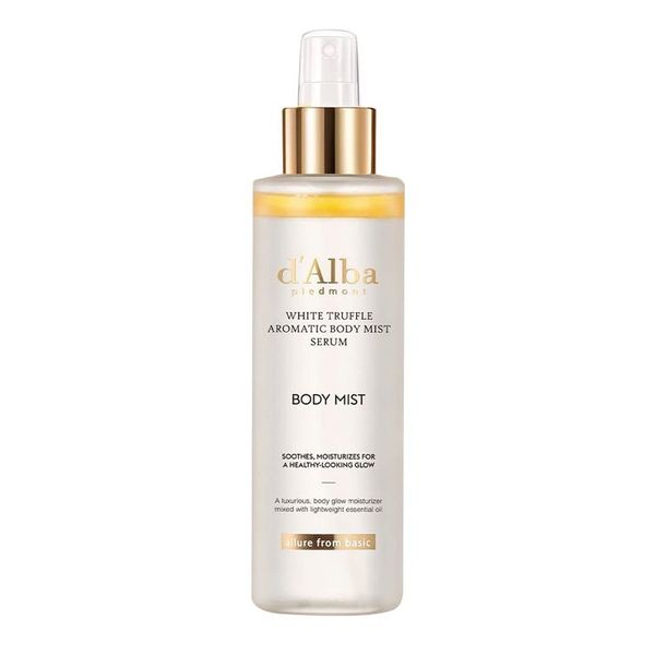 d'Alba White Truffle Body Mist Spray - Hydrating and Long-Lasting Fragrance