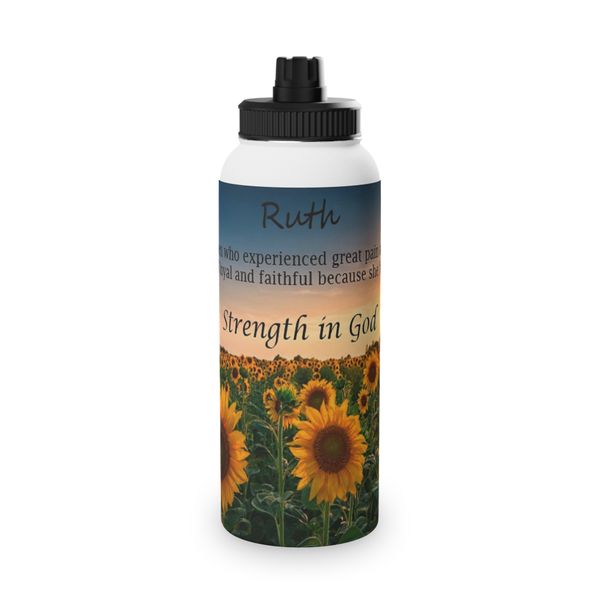 Ruth Sunflower 850ml Water Bottle