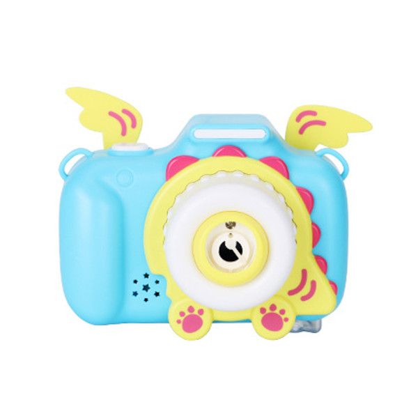 Olive Tree - Camera Shaped Bubble Blowing Toy With Lanyard - Dinosaur