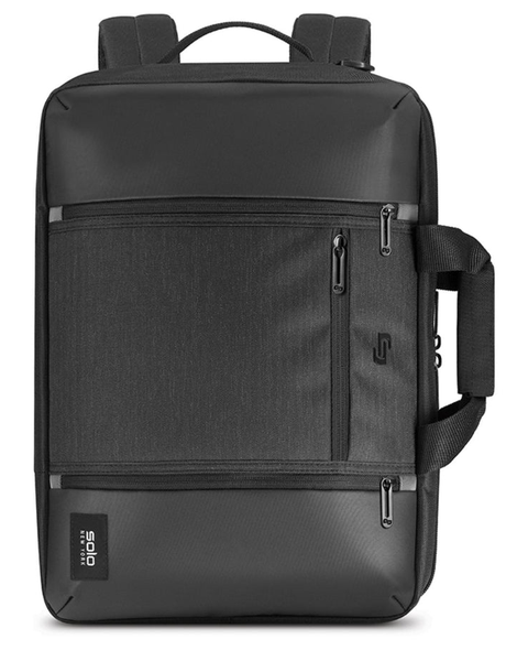 Solo New York Highpass Hybrid Backpack Compatible With 15.6" Laptop - Black