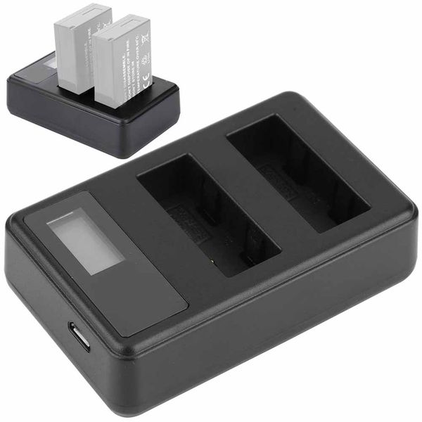 BLE9 Dual Slot Charger with LCD Display