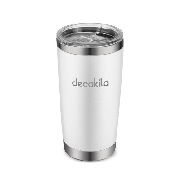 Decakila - Stainless Steel Mug Tumbler 566ml - White