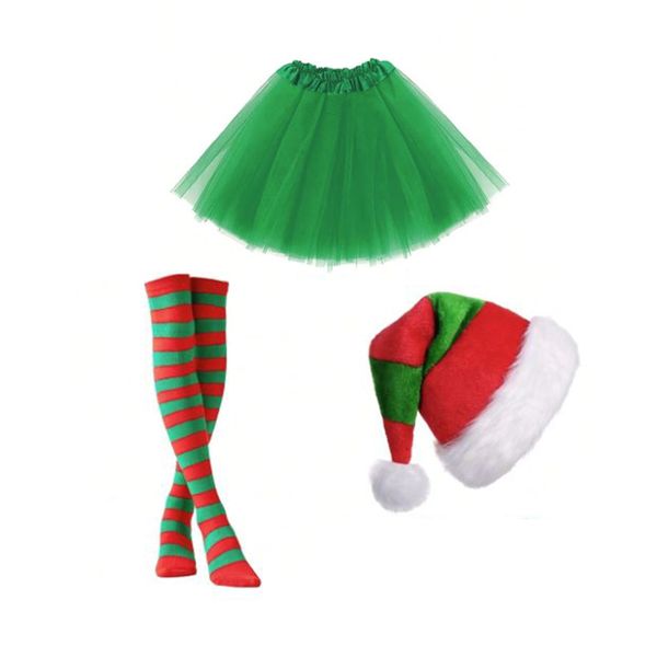 Christmas Elf Dress-Up Set 3-Piece