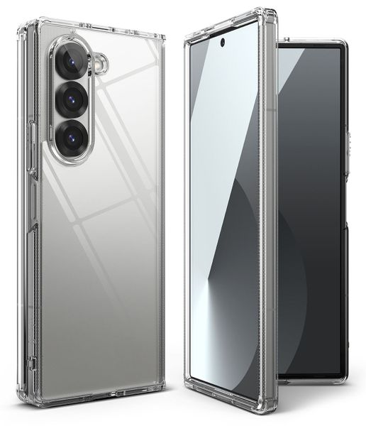 Fusion for Galaxy Z Fold 6 Military-Grade Slim Protective Case - Clear