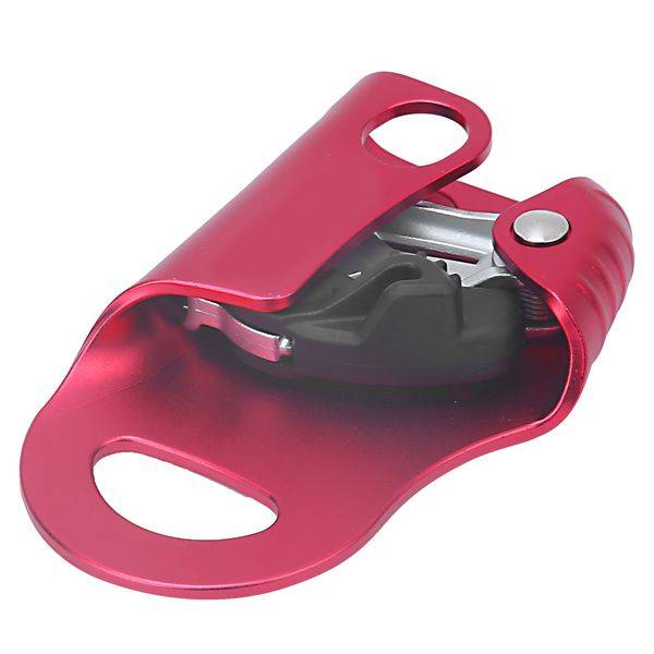 Red 7075 Aluminum Non-Slip Rope Clamp Ascender