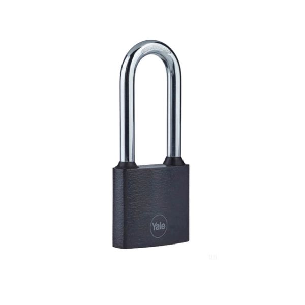 Yale 50mm Long Shackle Iron Padlock