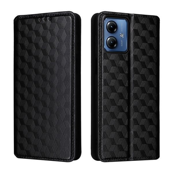 Flip Cover Compatible for Motorola Moto G14 4G Shockproof Leather Cover