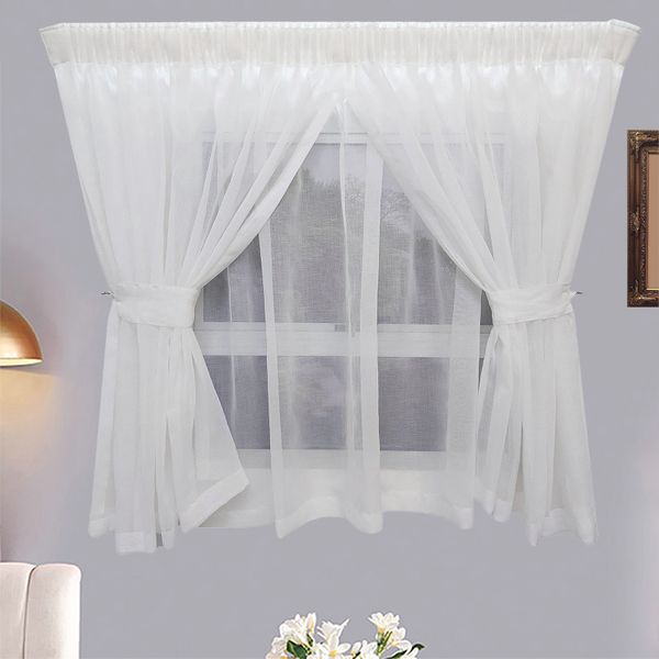 Mystic Voile - White - Taped image