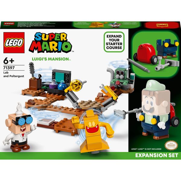 LEGO Super Mario Luigi's Mansion Lab and Poltergust Expansion Set 71397
