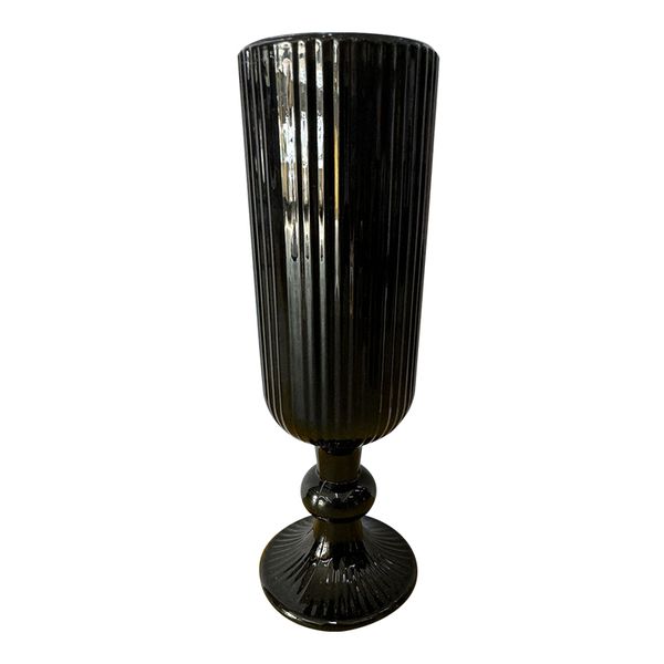 6 Pieces Black Champagne Glass For Event LV215