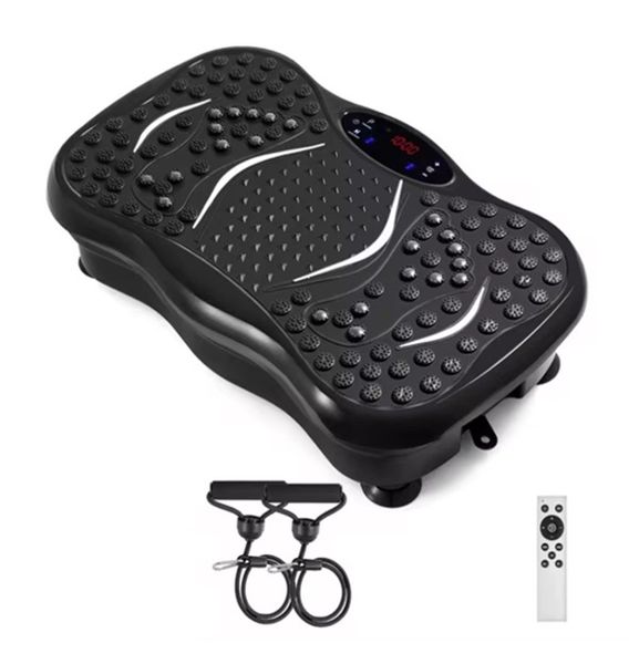 Workout Fitness Vibration Plate Machine - Black