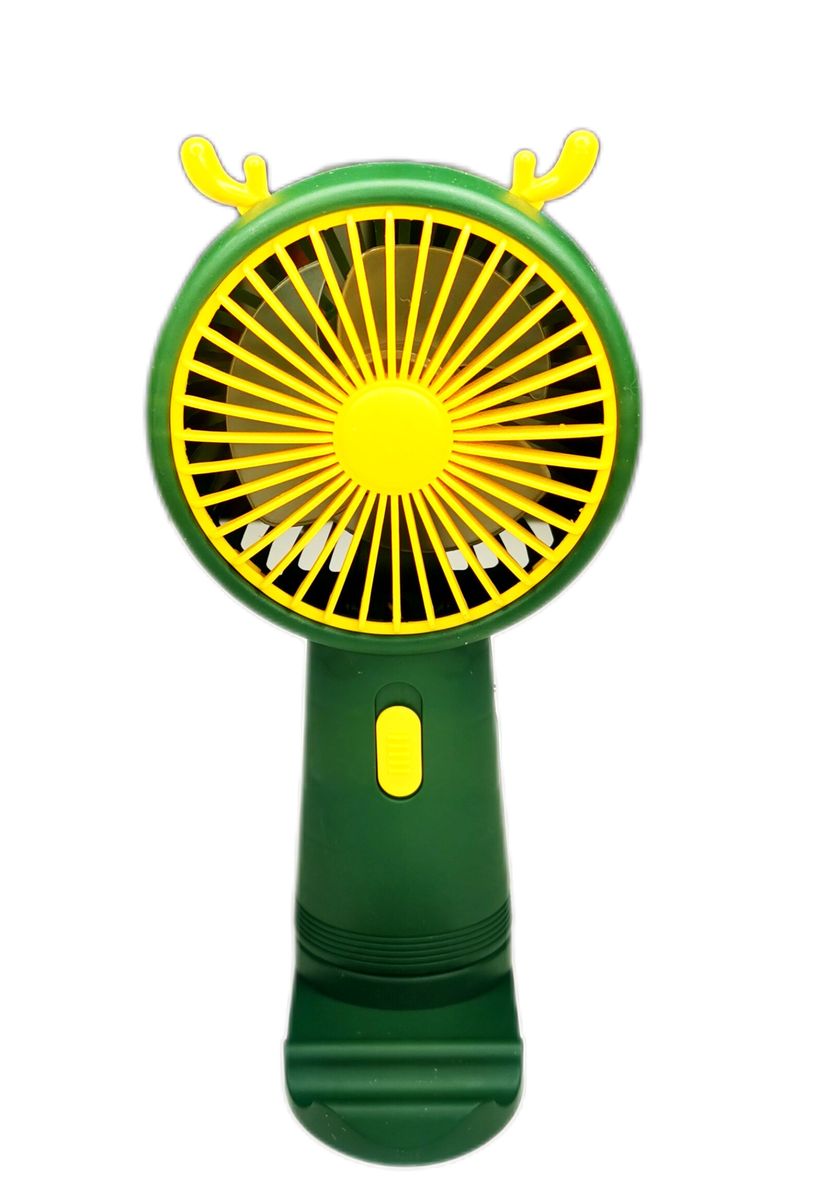 Rechargeable USB Portable Fan Handheld (Green) Shop Today. Get it