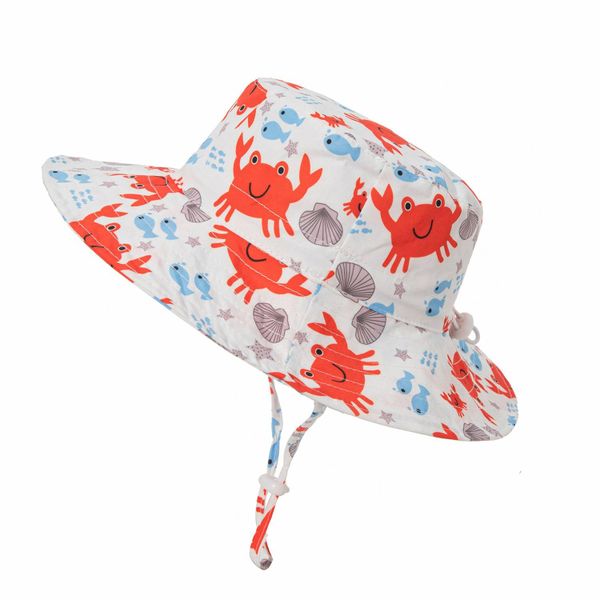 Ocean Themed Baby &amp; Toddler Sun Hat